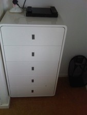 White Chest of Drawers (1)  Tall Boy