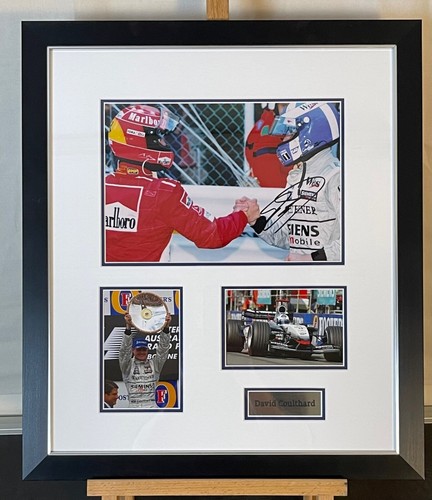 David coulthard framed - david,