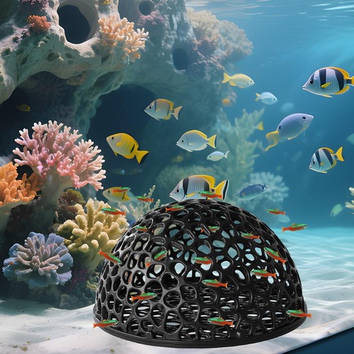 Shrimp breeding cave - cave, aquarium
