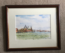 Watercolour Pen & Ink Venice