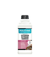 Polyvine Exterior Extreme Varnish - Dead Flat or Satin Finish