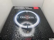 NEW Guinness Pint Neon Wall