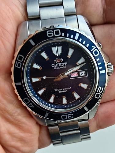 Orient mako diver - orient, navy