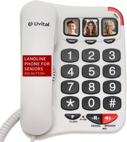 Big button telephone - ​​​big,
