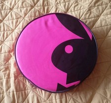 Pink Leather Playboy Seat Cushion Backrest Pad Seat Pad