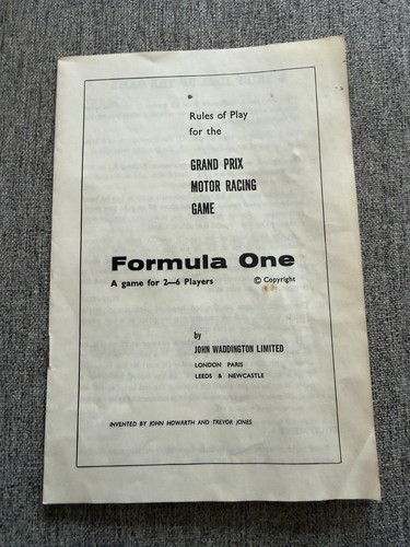 Waddingtons formula board - formula,