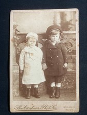 Children, One Wearing HMS