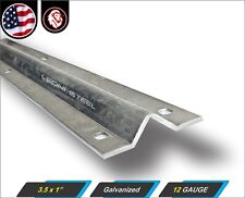 Sliding Gate V Track - Galvanized - 3.5" Wide - 12 gauge - 24" inch (2-ft)