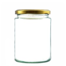 300ml Glass Jam Jars Deluxe