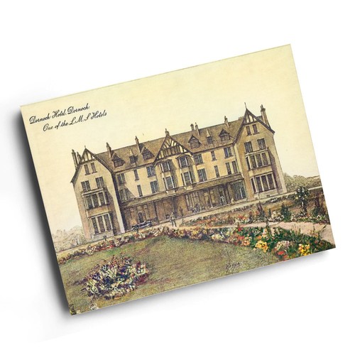Print vintage scotland - a6,