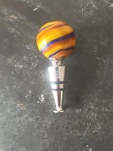 Vintage murano glass bottle - glass,