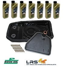RANGE ROVER L322 6HP ZF AUTO GEARBOX FILTER METAL SUMP AND ROCK OIL  DA2142
