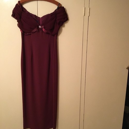 Crimson prom dress and - prom,