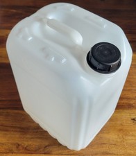 10ltr Plastic Water Jerry Can Container Bottle with Handle - used once for water