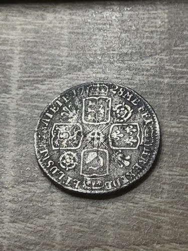 George sixpence 1728 - ii,, sixpence,