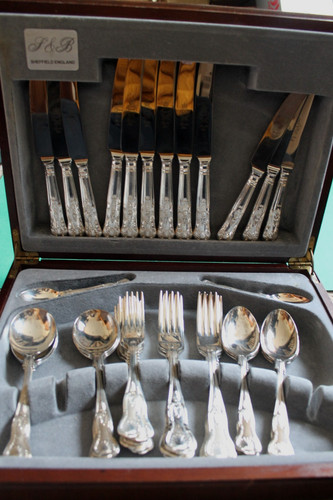 Vintage 42pc cutlery - 42pc, set
