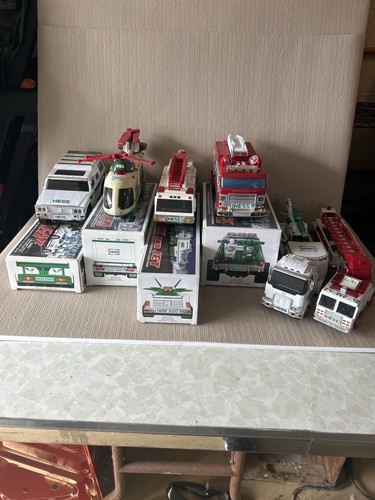 Hess trucks lot - lot,