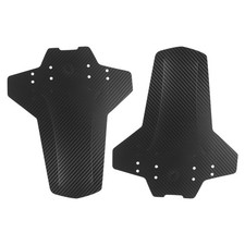Motorbike Mud Flaps Carbon Fiber Set Front Mudguard Cycling Accessory