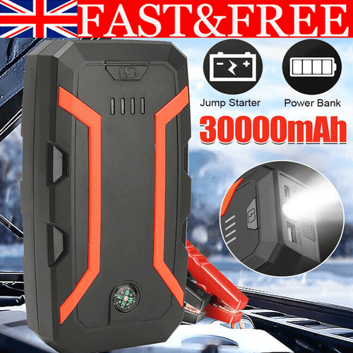 30000mah car jump starter - car, pack