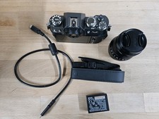 Fujifilm X-T50 Digital Camera Body Charcoal Silver Anthracite & XF50mmF2 Lens