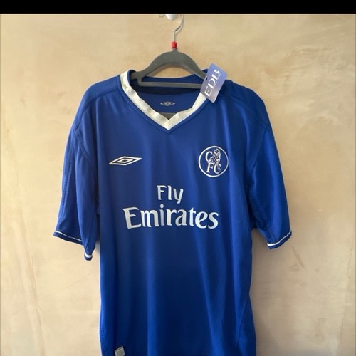 Chelsea home shirt 2003 - home, (l)
