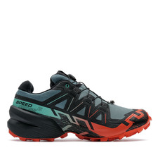 Salomon Speedcross 6 GTX Mens Running Shoes Teal UK 8 US 8.5   *REFCRS298
