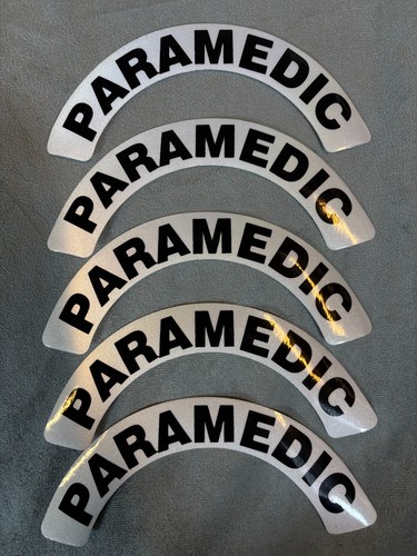 Reflective paramedic helmet - paramedic,