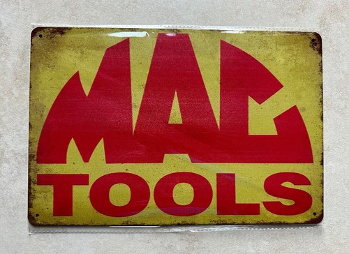 Mac tools metal sign - mac,
