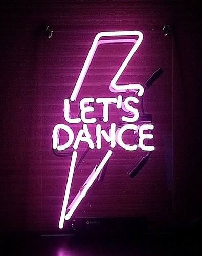 Let dance neon sign - dance,