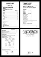 QUAD 33, 303, 44, 405, FM3 SERVICE MANUALS ON CD-R