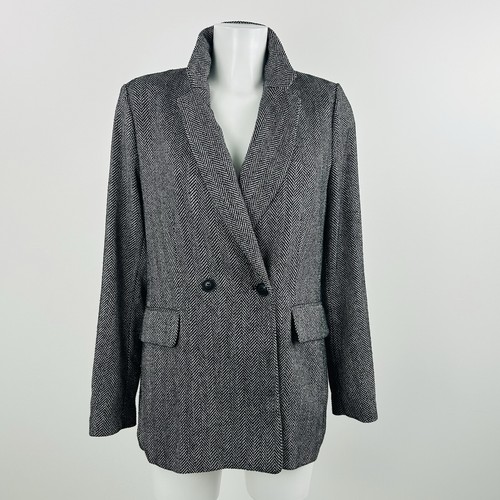 Tweed blazer jacket - h&m,