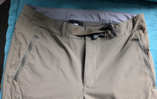 Mountain Equipment Ibex walking trousers, green, 32 R, softshell, top quality. 