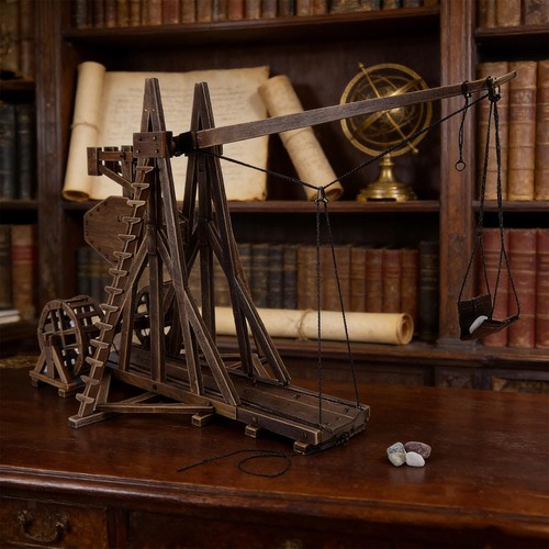 Ancient trebuchet model kit - trebuchet, 3d