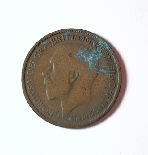 1912 george bronze half - v,