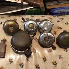 Joblot Vintage Bicycle Bells Spares Repairs Bike Parts Retro