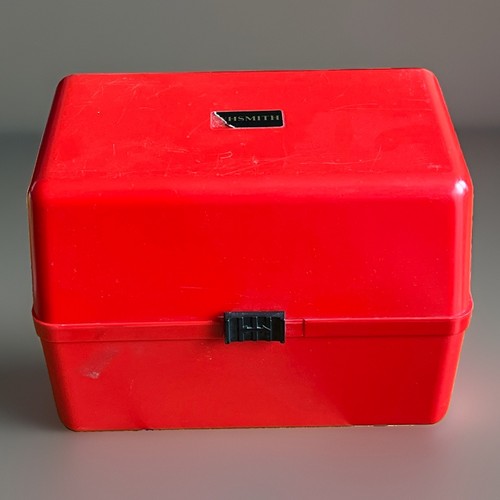Vintage whsmith red plastic - whsmith,