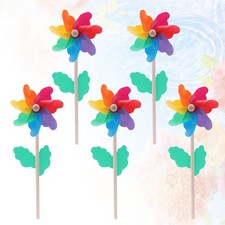 5 Pcs Multicolor Wooden