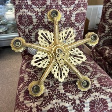 Art Deco 5 Socket Cast Iron