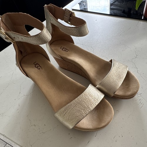 Ugg women gold leather - women’s,