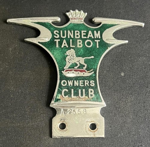 Sunbeam talbot owners - owners, club