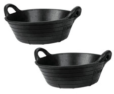 PACK OF 2 11L RUBBER SKIP FEED