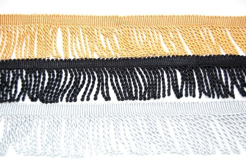 Bullion fringe trim gold - 1m,