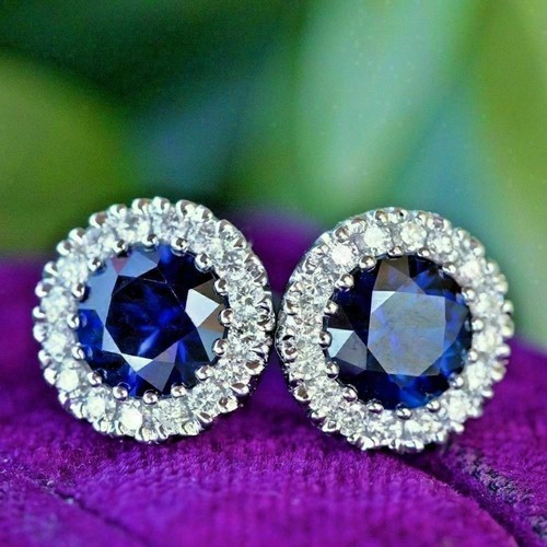Round cut natural blue - 5.00,