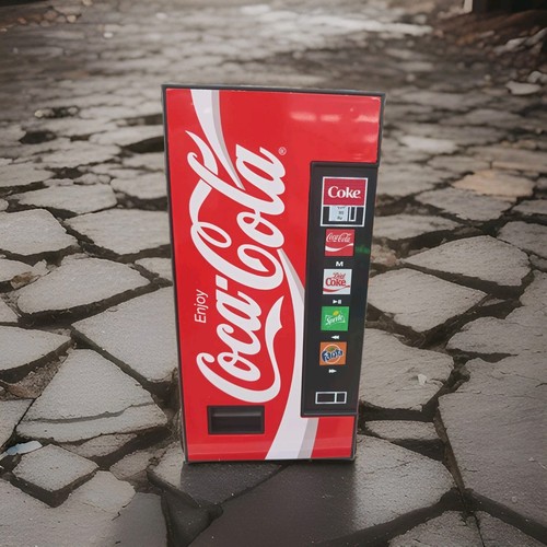 Coca cola vending machine - coca-cola,