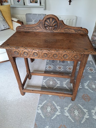 Late victorian oak hall - victorian,