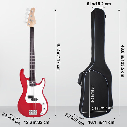 Hoyiyo bass guitar bag with - hoyiyo,