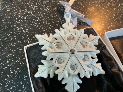 Pandora 2015 snow flake - pandora,