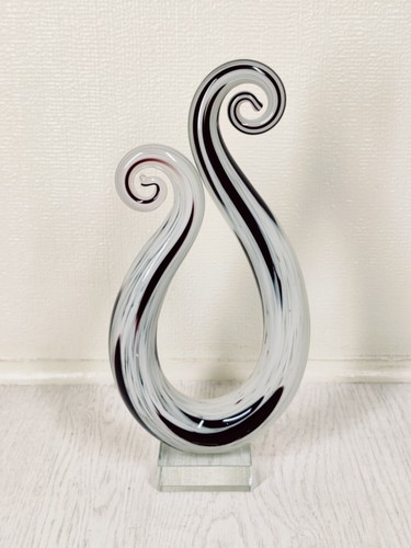 Murano style black - murano, white