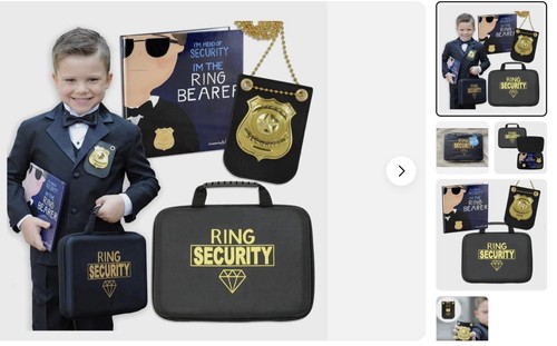 Ring bearer security - ring,
