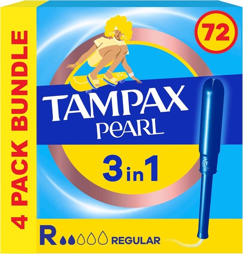 Tampax pearl regular tampons - tampax,